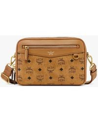 MCM - Diamond Camera Bag In Visetos - Lyst