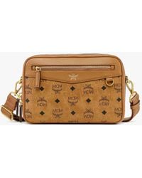 MCM - Diamond Camera Bag In Visetos - Lyst