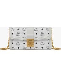 MCM - Tracy Chain Wallet In Visetos - Lyst