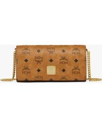 MCM - Aren Shoulder Bag In Visetos - Lyst