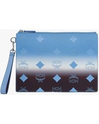 MCM - Aren Wristlet Pouch In Gradation Visetos - Lyst