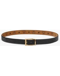 MCM - Aren Reversible Belt 1.3" In Embossed Monogram Leather - Lyst
