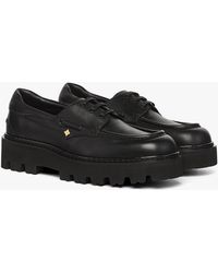 MCM - Platform Loafers In Calfskin - Lyst