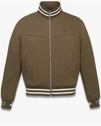 MCM - Essential Logo Ponte Track Jacket - Lyst