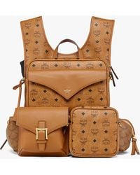 MCM - Aren Multi-backpack In Visetos - Lyst