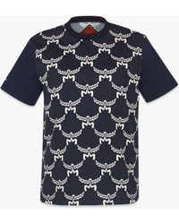 MCM - Lauretos Monogram T-shirt In Organic Cotton - Lyst