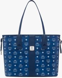 MCM - Liz Shopper In Visetos - Lyst