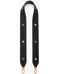 MCM - Pina Shoulder Strap In Studded Calfskin - Lyst