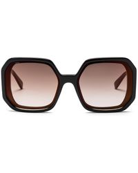 MCM 709s Geometric Sunglasses - Black