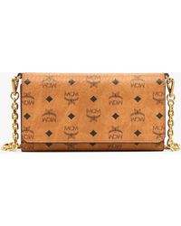 mcm hand wallet