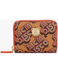 MCM - Aren Zip Wallet - Lyst