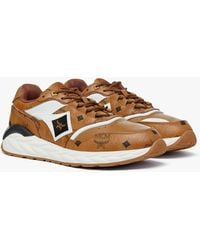 MCM - Skywander Sneakers In Visetos - Lyst