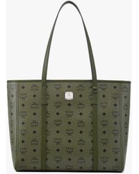 MCM - Toni Top-zip Shopper In Visetos - Lyst