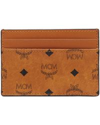 mcm wallet card holder