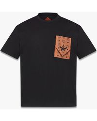 MCM - Monogram Patch Pocket T-shirt - Lyst