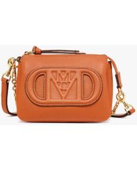 MCM - Mode Travia Shoulder Bag In Spanish Calf Leather - Lyst
