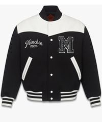 MCM - München Ponte Varsity Jacket - Lyst