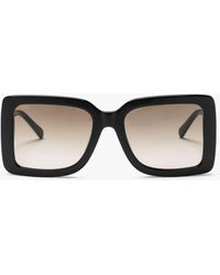 MCM 711s Rectangular Sunglasses - Black