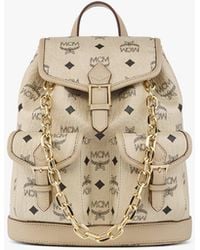 MCM - Aren Drawstring Backpack In Visetos - Lyst