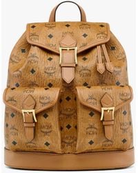 MCM - Aren Drawstring Backpack In Visetos - Lyst