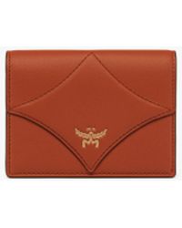 MCM - Diamond Snap Wallet In Spanish Calf Leather - Lyst