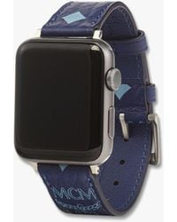 MCM Interchangeable Apple Watch Strap in Natural for Men | Lyst MCM Interchangeable Apple Watch Strap in Natural for Men | Lyst