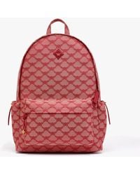 MCM - Himmel Backpack In Lauretos Jacquard - Lyst