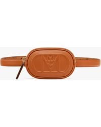 MCM - Mode Travia Belt W/ Zip Pouch In Nappa Leather - Lyst