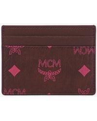 MCM - Aren Card Case In Visetos - Lyst