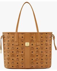 MCM - Reversible Liz Shopper In Visetos - Lyst