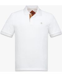 MCM - Diamond Patch Piqué Polo - Lyst