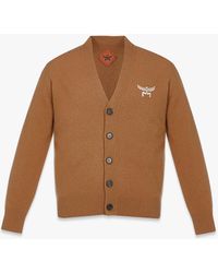 MCM - Laurel Cardigan In Wool And Recycled Cashmere - Lyst