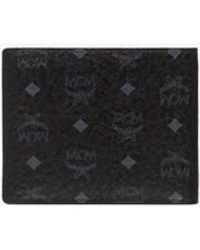 MCM - Bifold Wallet In Visetos With Card Case - Lyst