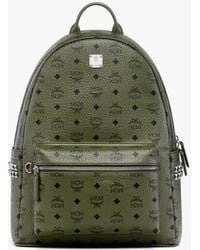 MCM - Stark Side Studs Backpack In Visetos - Lyst