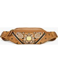MCM - Fursten Belt Bag In Bandana Visetos - Lyst