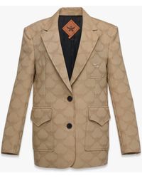 MCM - Lauretos Wool Jacquard Jacket - Lyst
