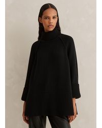 ME+EM - Merino Cashmere Oversized Longline Sweater - Lyst