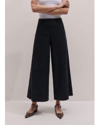 ME+EM - Crop Wide-Leg Pant - Lyst