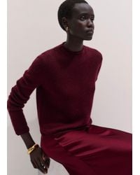 ME+EM - Merino Cashmere Silk High Neck Straight Jumper - Lyst