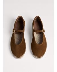 ME+EM - Mary-Jane Espadrille Ballerina - Lyst