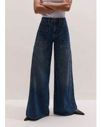 ME+EM - Super Wide Jean - Lyst