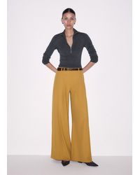 ME+EM - Wide-Leg Pleated Trouser - Lyst