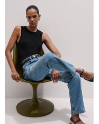 ME+EM - Merino Cashmere Barely There Slim Knit Vest - Lyst