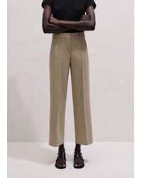 ME+EM - Straight Crop Pant - Lyst
