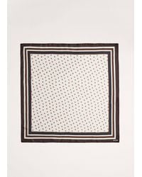 ME+EM - Spaced Paisley Silk Scarf - Lyst
