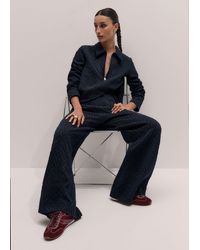 ME+EM - Graphic Jacquard Track Pant-Rich - Lyst