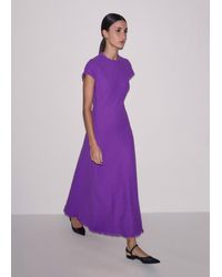 ME+EM - Bias Cut Am-Pm Maxi Dress - Lyst