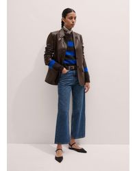 ME+EM - Relaxed Straight Crop Jean Authentic Wash - Lyst