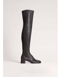 ME+EM - Low Block Over Knee Stretch Boot - Lyst