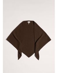 ME+EM - Cashmere Triangle Knit Scarf - Lyst